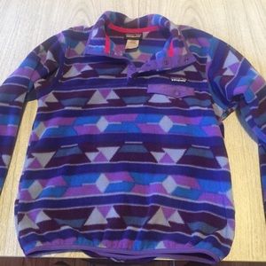 Aztec Patagonia Snap-T Synchilla Pullover Fleece